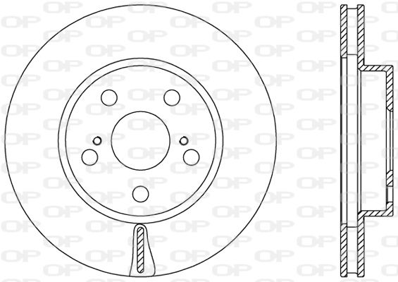 OPEN PARTS Piduriketas BDA2463.20